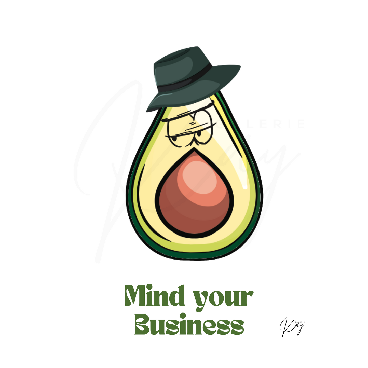 Stickerbogen - Mind Your Business
