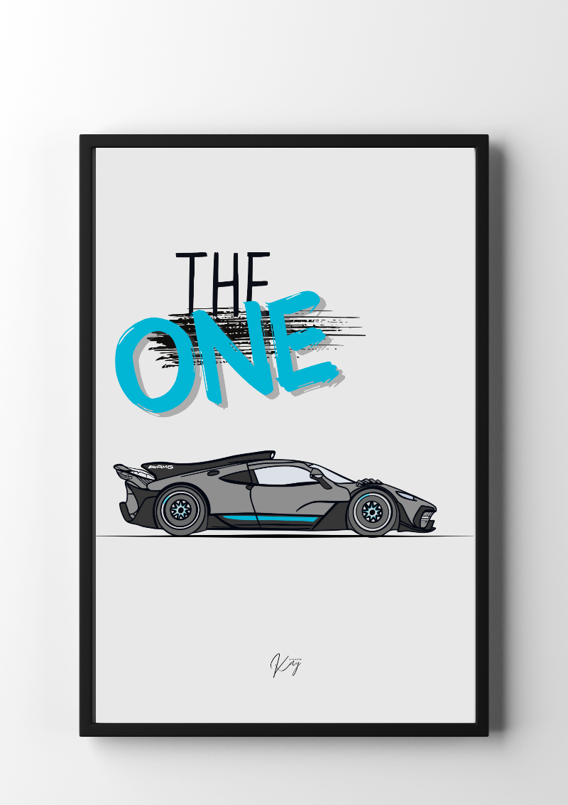 The One: AMg One Art Print