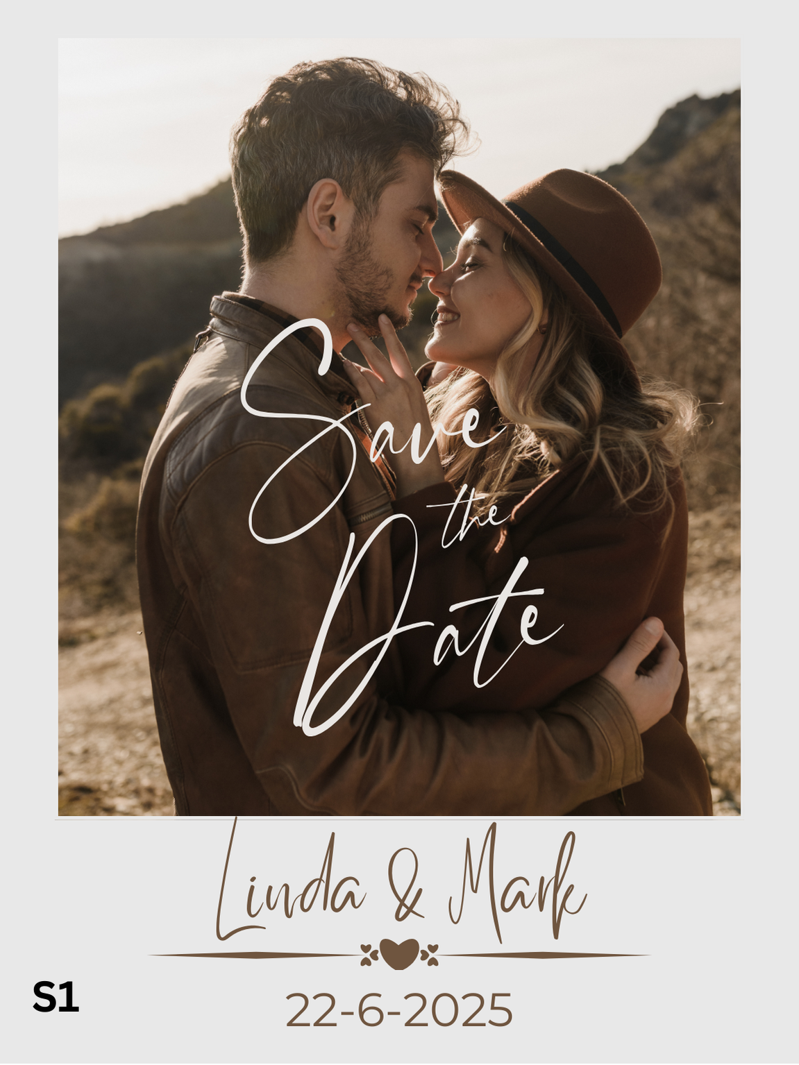Personalized Magnet - Save the Date