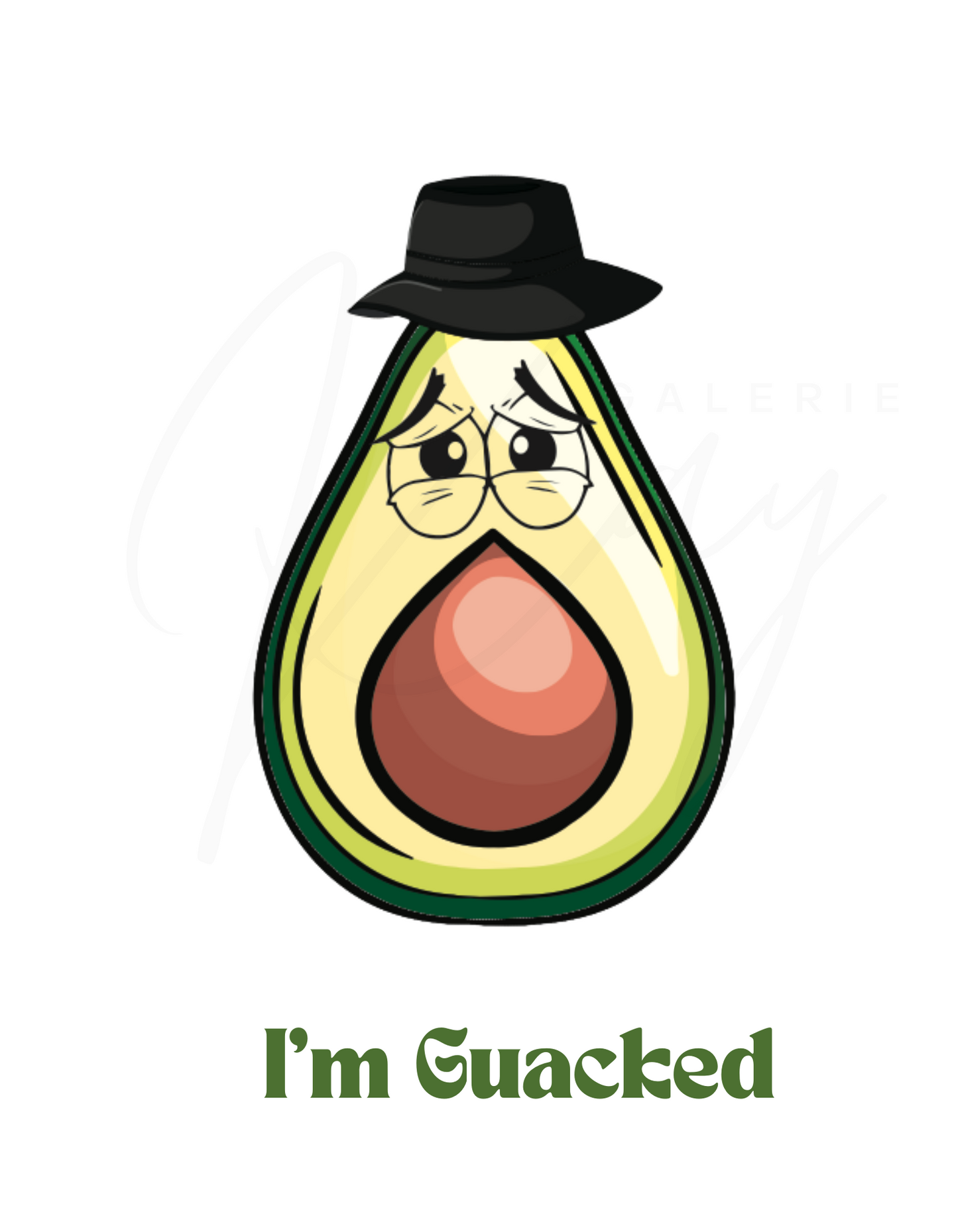 Stickerbogen - Ich bin Guacked