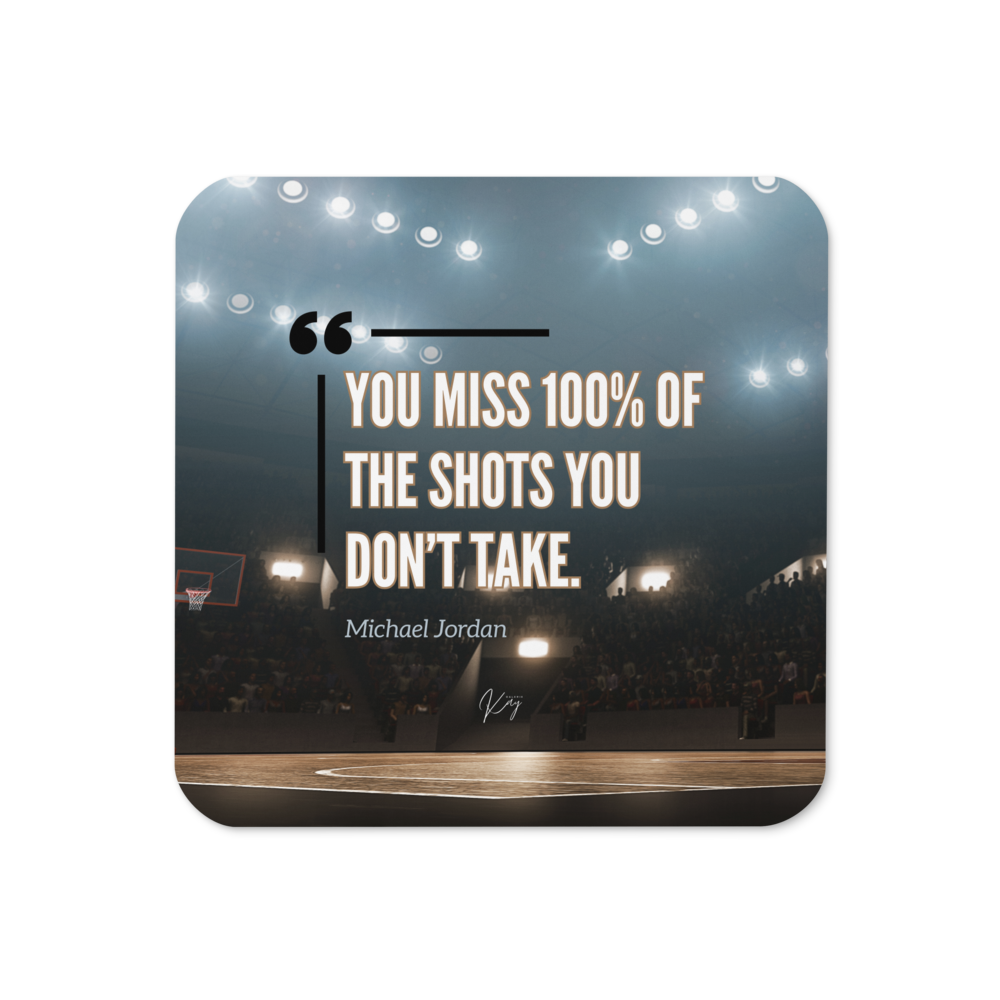 MJ - Cork-back coaster