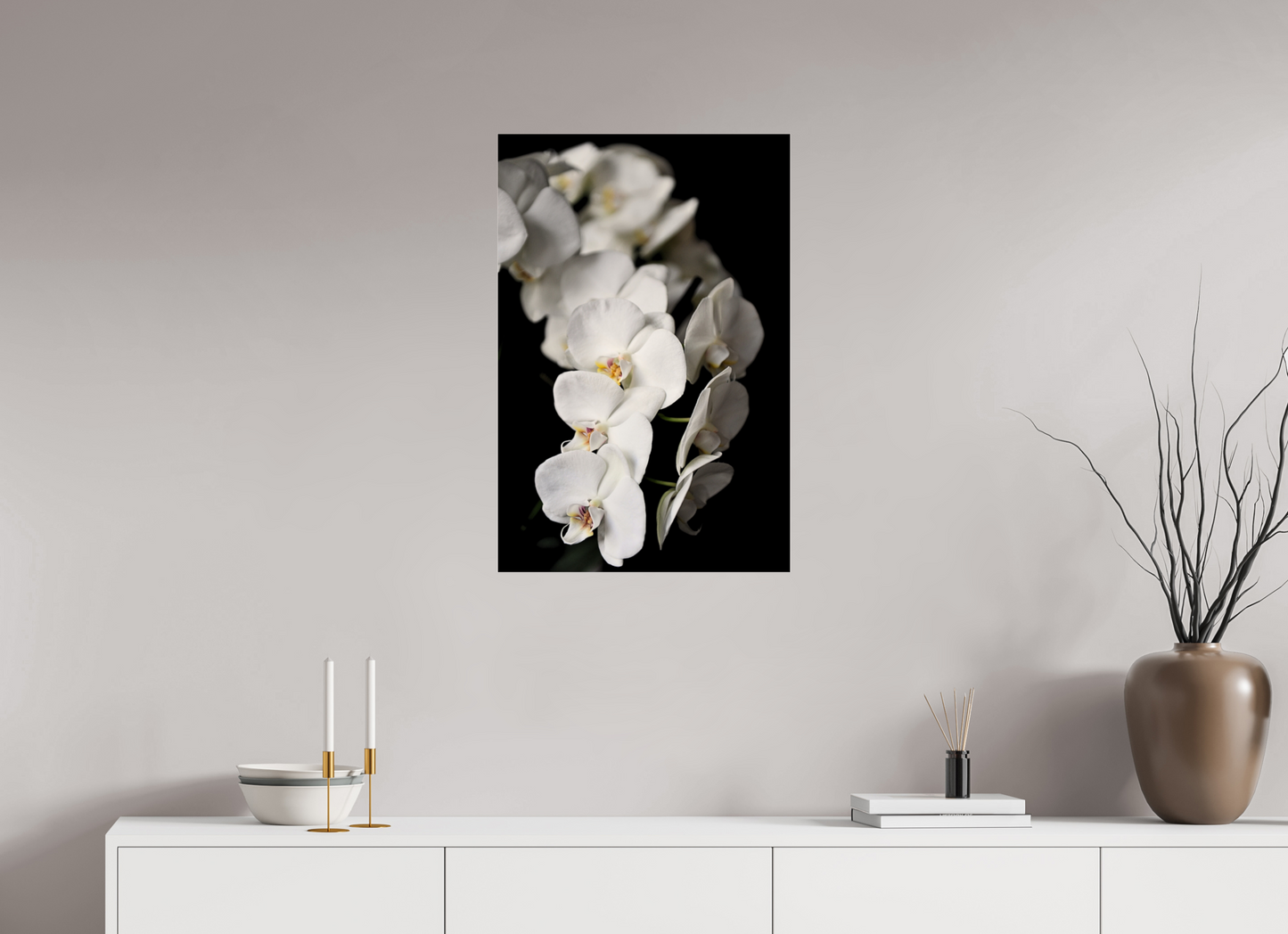 50 x 75 cm, Photo Print Under Acrylic Glass VELVET BLOOM