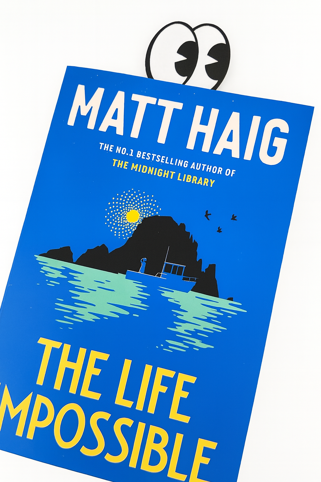 Eyes Bookmark, 3d printed