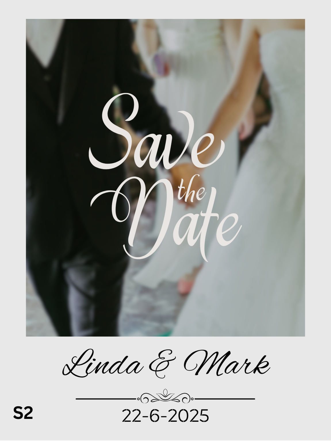 Custom Magnet - Save the Date