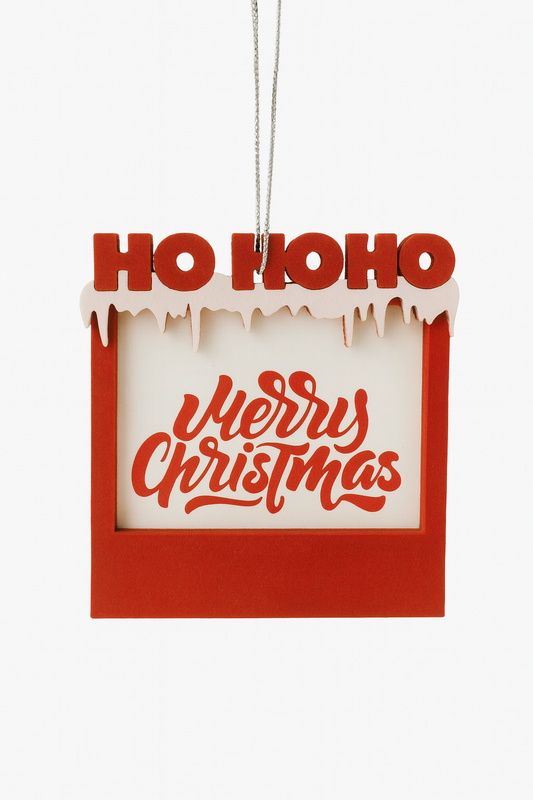 Christmas themed Photo Frame, ornament