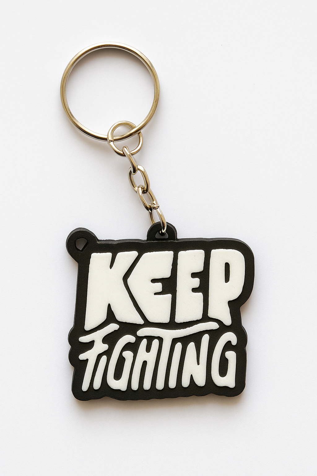 Keep Fighting Keychain
