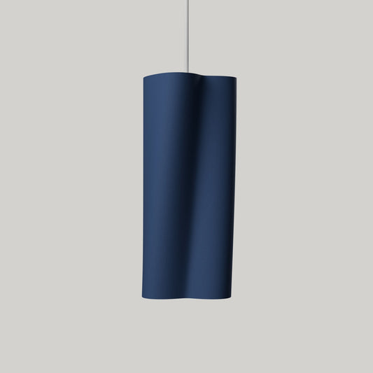STOLA Pendant in Navy, front view