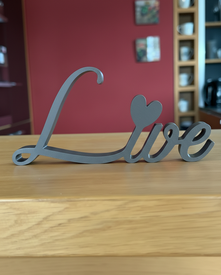 Frameless 3D Printed Photo Frame – Modern Multi-Color Display