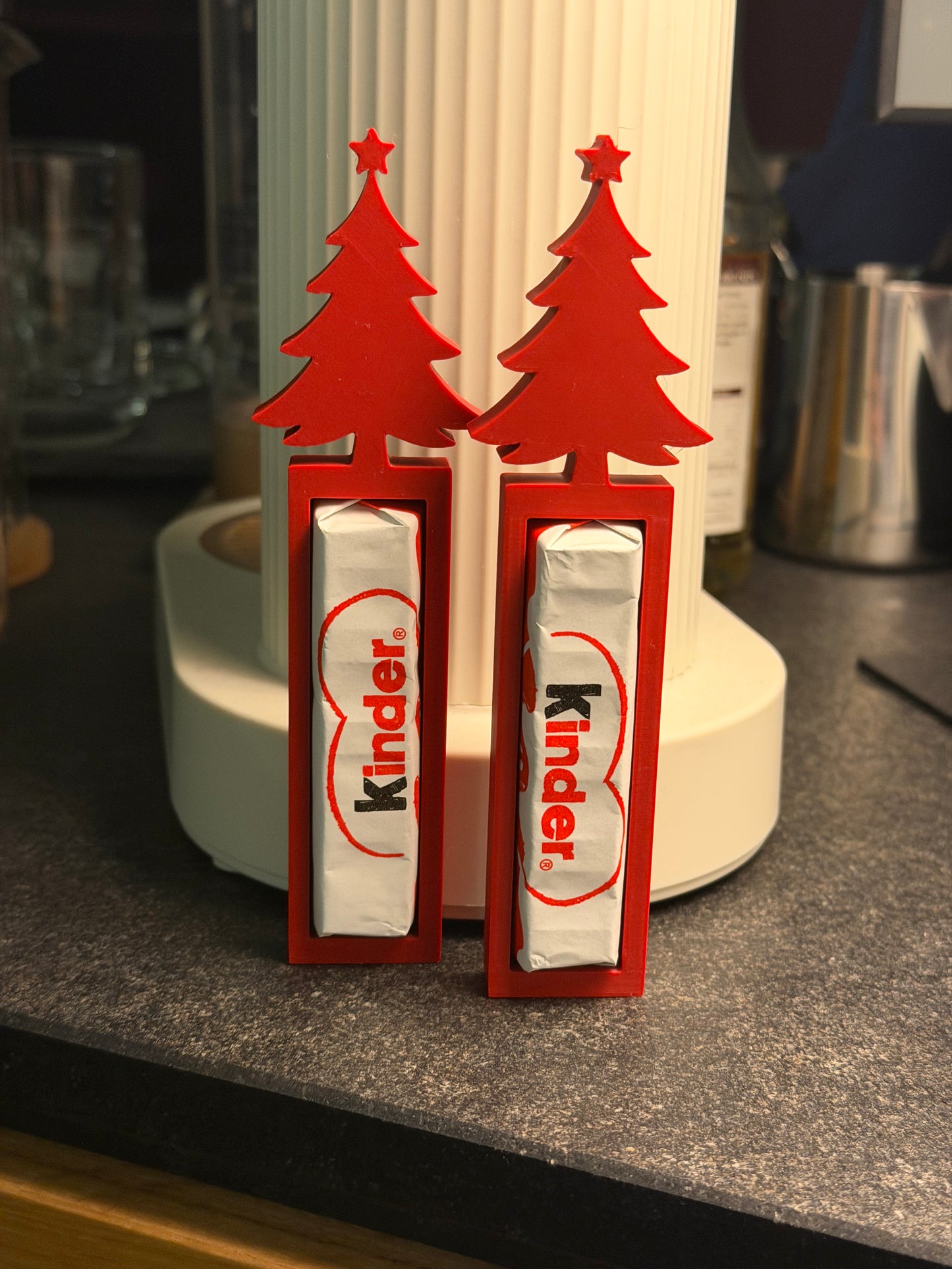 Christmas Kinder Chocolate Holder – Festive Tree Display Gift Idea