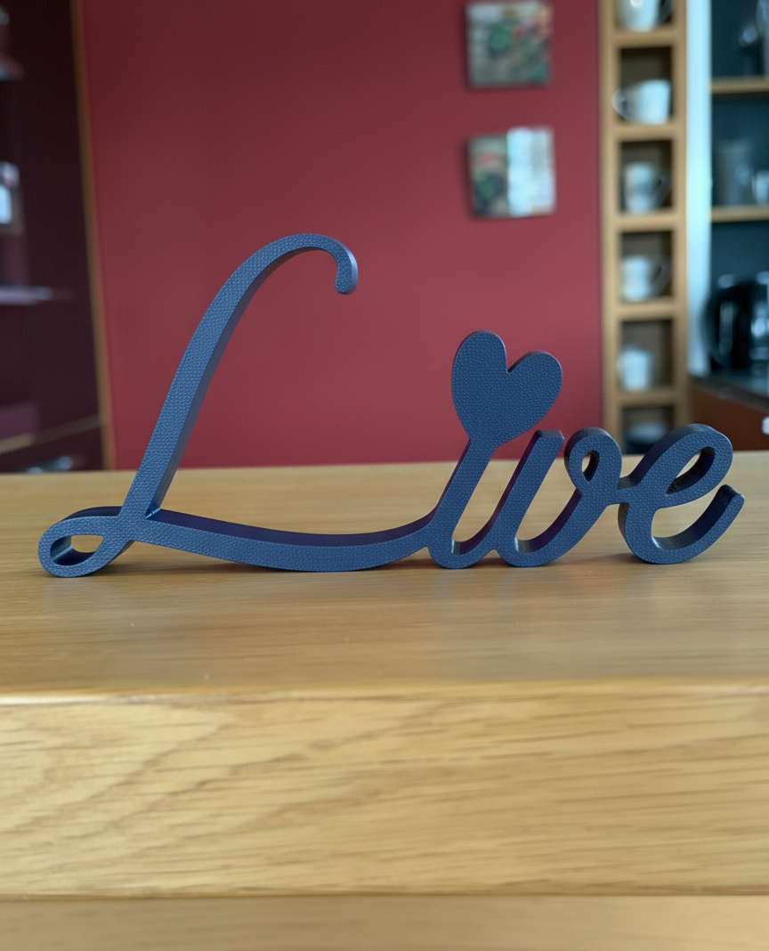 Frameless 3D Printed Photo Frame – Modern Multi-Color Display