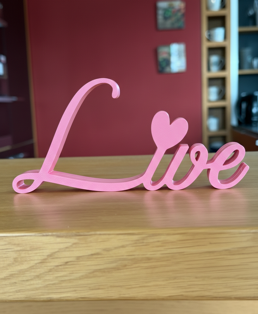 Frameless 3D Printed Photo Frame – Modern Multi-Color Display