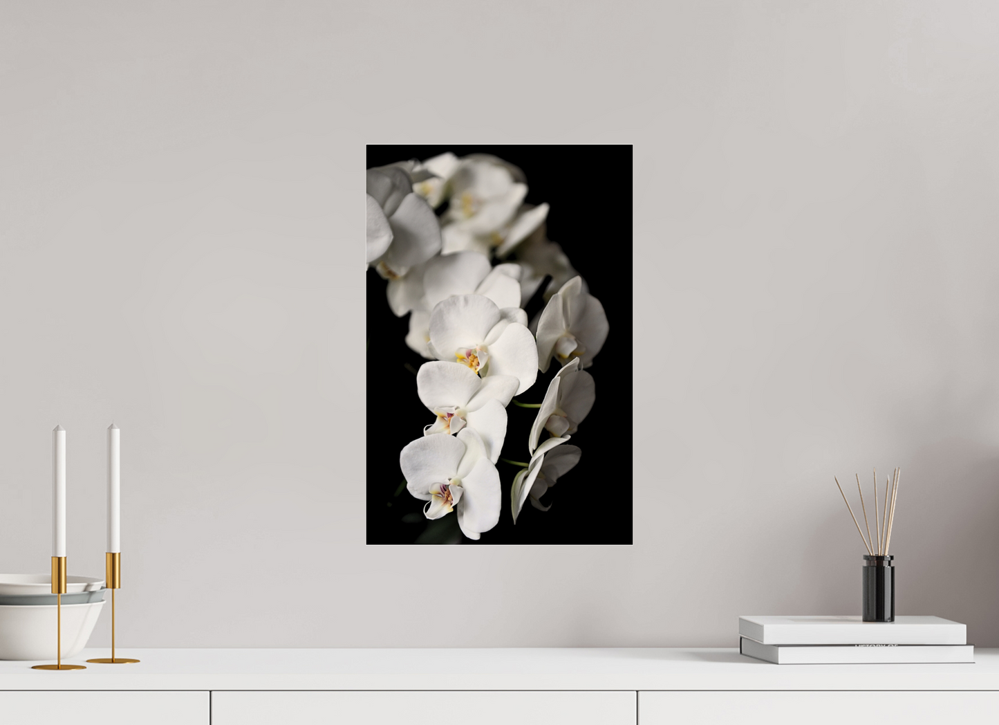 30 x 45 cm, Photo Print Under Acrylic Glass VELVET BLOOM