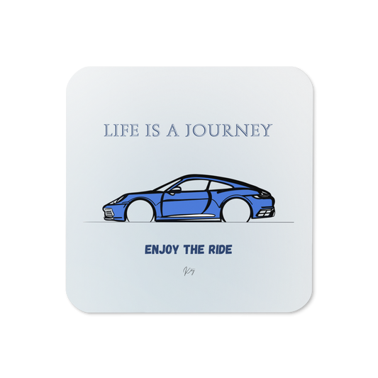 The Ride - Cork-back coaster
