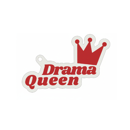Drama Queen Keychain